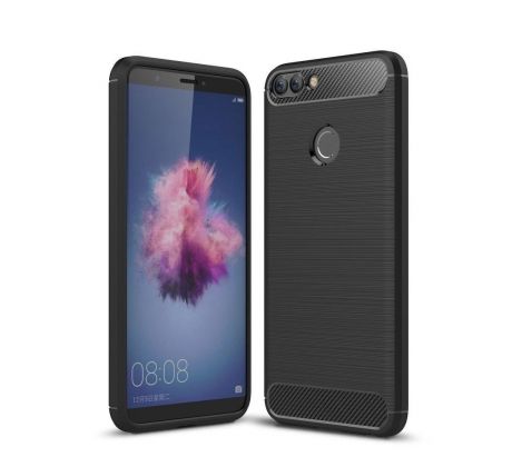 Forcell CARBON Case  Huawei P Smart čierny