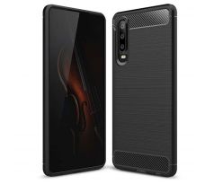 Forcell CARBON Case  Huawei P30 čierny