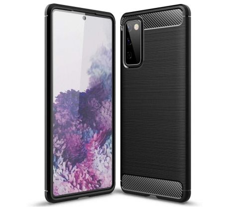 Forcell CARBON Case  Samsung Galaxy S20 FE / S20 FE 5G čierny
