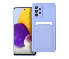 Forcell CARD Case  Samsung A72 fialový