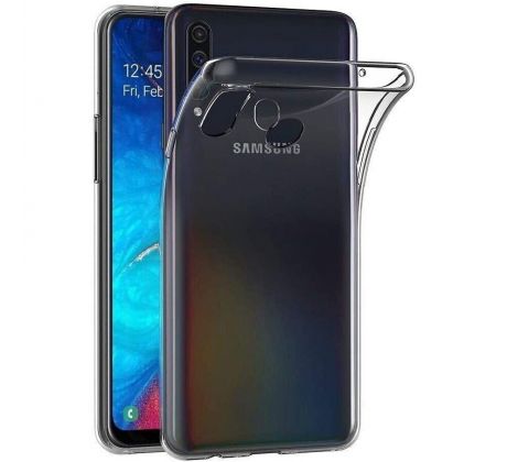 Transparentný silikónový kryt s hrúbkou 0,3mm  Samsung Galaxy A20S  priesvitný