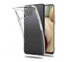 Transparentný silikónový kryt s hrúbkou 0,3mm  Samsung Galaxy A12  priesvitný