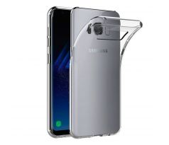 Transparentný silikónový kryt s hrúbkou 0,5mm  Samsung Galaxy S8