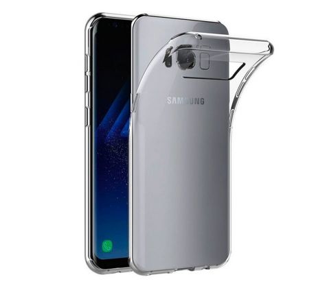 Transparentný silikónový kryt s hrúbkou 0,5mm  Samsung Galaxy S8