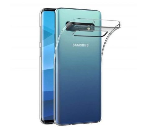 Transparentný silikónový kryt s hrúbkou 0,5mm  Samsung Galaxy S10