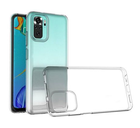 Transparentný silikónový kryt s hrúbkou 0,5mm  - Xiaomi Mi Note 10 / Mi Note 10 Pro  priesvitný