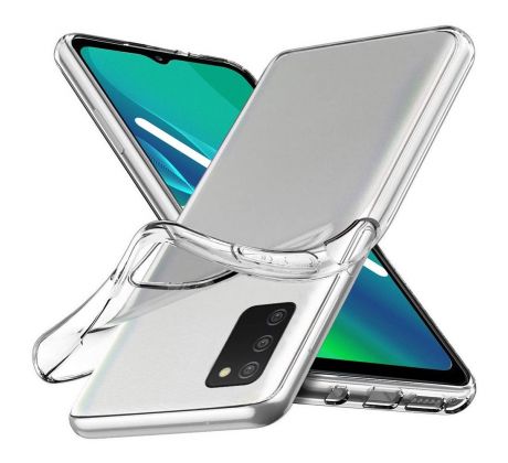 Transparentný silikónový kryt s hrúbkou 0,5mm  Samsung Galaxy A03S