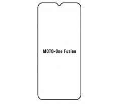 Hydrogel - matná ochranná fólia - Motorola One Fusion 