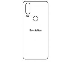 Hydrogel - matná zadná ochranná fólia - Motorola One Action
