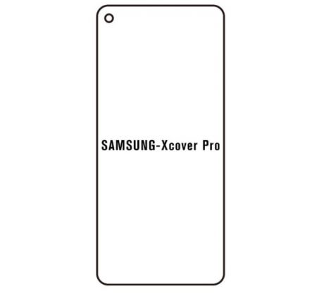 Hydrogel - matná ochranná fólia - Samsung Galaxy Xcover Pro