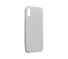 Roar Colorful Jelly Case -  iPhone X / XS šedý