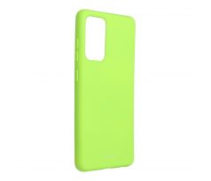 Roar Colorful Jelly Case -  Samsung Galaxy A52 5G / A52 LTE ( 4G ) / A52s žltý limetkový