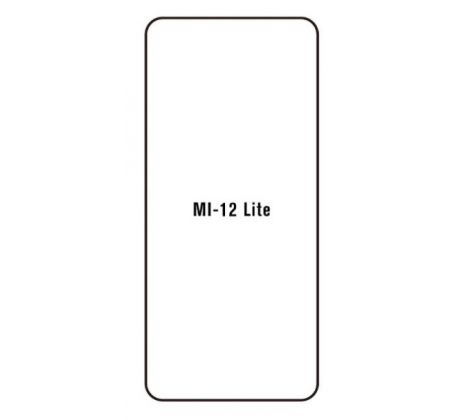 Hydrogel - ochranná fólia - Xiaomi 12 Lite