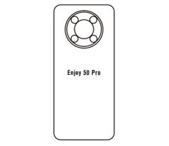 Hydrogel - matná zadná ochranná fólia - Huawei Enjoy 50 Pro