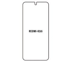Hydrogel - matná ochranná fólia - Xiaomi Redmi K50i 5G