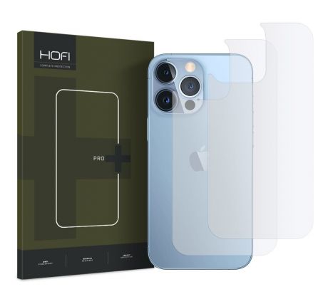 HYDROGELOVA FÓLIA HOFI HYDROFLEX PRO+ BACK PROTECTOR 2-PACK iPhone 13 Pro CLEAR