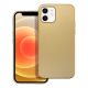 METALLIC Case  iPhone 12 / 12 Pro  zlatý