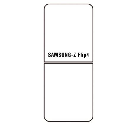 Hydrogel - ochranná fólia - Samsung Galaxy Z Flip 4 (rozdelená)