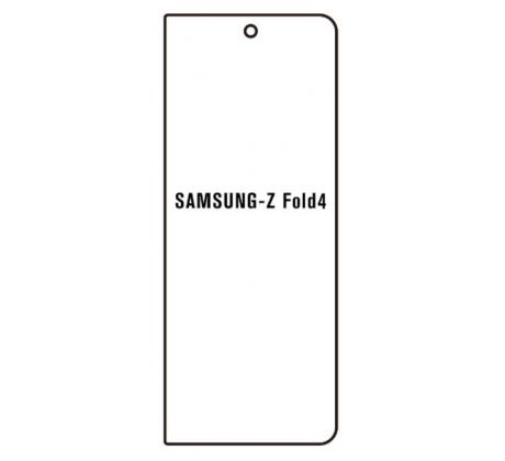 Hydrogel - predná vonkajšia matná ochranná fólia - Samsung Galaxy Z Fold 4