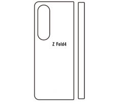Hydrogel - zadná ochranná fólia - Samsung Galaxy Z Fold4 (varianta 6)