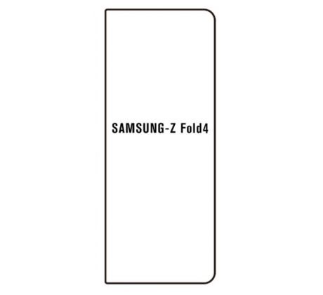 Hydrogel - predná vonkajšia ochranná fólia - Samsung Galaxy Z Fold 4  