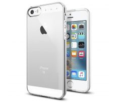 Transparentný silikónový kryt s hrúbkou 0,3mm  iPhone 5/5S/SE  priesvitný