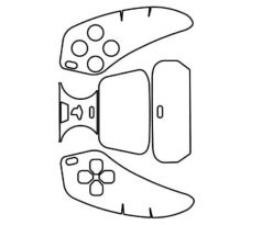 Hydrogel - ochranná fólia - Sony PlayStation 5 - Joystick 2
