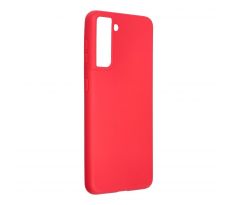 Forcell SOFT Case  Samsung Galaxy S21 FE 5G červený