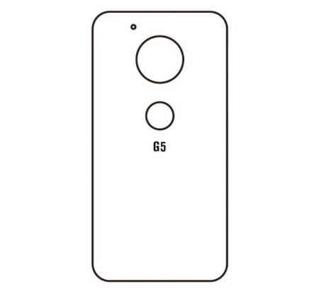 Hydrogel - zadná ochranná fólia - Motorola Moto G5
