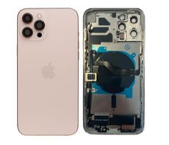 Apple iPhone 12 Pro Max - Zadný housing s predinštalovanými dielmi (zlatý)