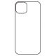 Hydrogel - matná zadná ochranná fólia - iPhone 14 Plus - typ výrezu 2