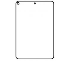 Hydrogel - zadná ochranná fólia - Apple iPad Mini 5 - typ výrezu 1