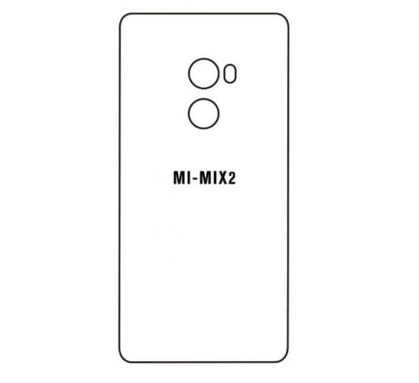 Hydrogel - matná zadná ochranná fólia - Xiaomi Mi Mix 2