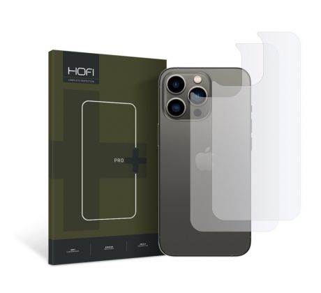 HYDROGELOVA FÓLIA HOFI HYDROFLEX PRO+ BACK PROTECTOR 2-PACK iPhone 14 Pro Max CLEAR