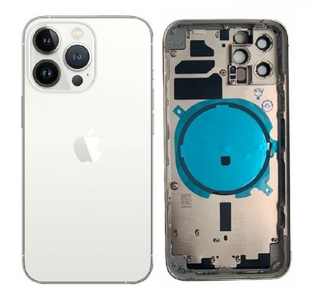 Apple iPhone 13 Pro - Zadný housing (silver) 