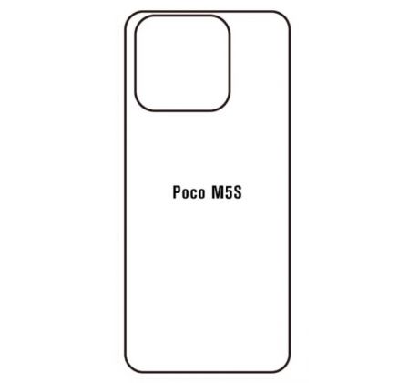 Hydrogel - matná zadná ochranná fólia - Xiaomi Poco M5s