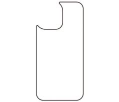 Hydrogel - matná zadná ochranná fólia - iPhone 14 Pro Max 