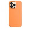 iPhone 13 Pro Silicone Case s MagSafe - Marigold design (oranžový)