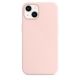 iPhone 13 mini Silicone Case s MagSafe - Chalk Pink design (ružový)