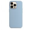 iPhone 13 Pro Max Silicone Case s MagSafe - Blue Fog design (bledomodrý)