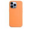 iPhone 13 Pro Max Silicone Case s MagSafe - Marigold design (oranžový)