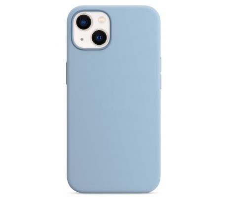iPhone 13 mini Silicone Case s MagSafe - Blue Fog design (slabomodrý)