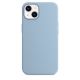 iPhone 13 mini Silicone Case s MagSafe - Blue Fog design (slabomodrý)