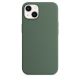 iPhone 13 Silicone Case s MagSafe - Eucalyptus design (zelený)