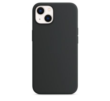 iPhone 13 mini Silicone Case s MagSafe - Midnight design (čierny)