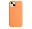 iPhone 13 Silicone Case s MagSafe - Marigold design (oranžový)