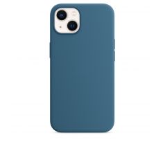 iPhone 13 Silicone Case s MagSafe - Blue Jay design (modrý)