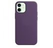 iPhone 12/12 Pro Silicone Case s MagSafe - Amethyst design (fialový)