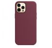 iPhone 12 Pro Max Silicone Case s MagSafe - Plum design (bodrový)