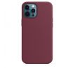 iPhone 12 Pro Max Silicone Case s MagSafe - Plum design (bodrový)